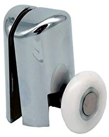 Shower Door Wheels | 23mm or 25mm | Upper or Lower | Single Shower Door Rollers Runners | ROLL008 (Lower Wheel, 25mm)