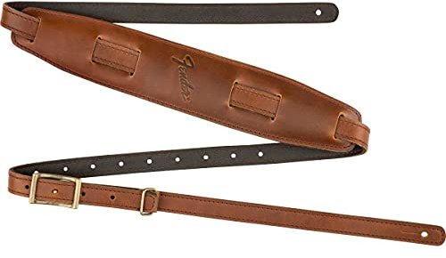 Fender Unisex's Standard Guitar Strap, Cognac, One Size