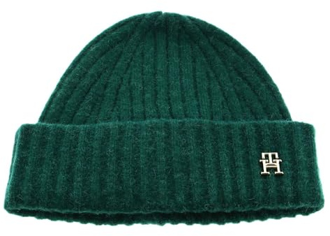 TOMMY HILFIGER Tommy Modern Fluffy Beanie Prep Green