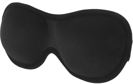 De Viaje Para Dormir Contorneada Para Ojos Transpirable Con Bloqueo De Luz Espuma Viscoelástica Suave Para Un Sueño Cómodo.