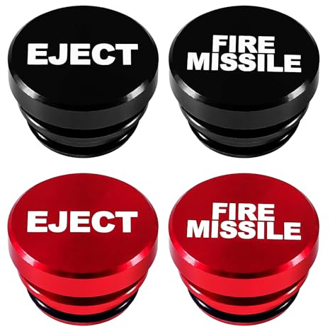 4 Pcs Metal Car Cigarette Lighter Plug Cover, Car Cigarette Lighter Cover Cap, Dustproof Cigarette Lighter Plug Socket Cover Cap, 12V Replacement Accessories for Most Automotive Vehicles