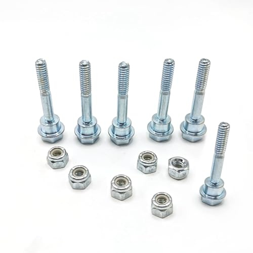 Spazzaneve 588077501 Bulloni e dadi per spazzaneve Husqvarna AYP 192090 188243 601001986 Husqvarna 588077501 532187494 532192090 spazzaneve (confezione da 6)