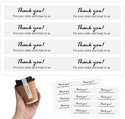 500 Pcs Tamper Seal Stickers Transparent Food Safe Stickers Tamper Evident Seals, Drink-Safety Food Coffee Milk Tea Ice Cream Seal Labels for Food Drink Lids Bakery Restaurant Freshness(8x1 Inch)