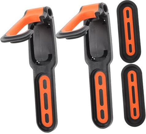 Happyyami Fahrradträger Deckenhalterung 2er-Pack Stabile Aufbewahrung Sichere Haken Zum Zusammenklappen