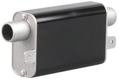 Qusedwey Schalldämpfer Air Standheizung Auspuffrohr Auto Air Standheizung Auspuffrohr für PKW Wohnmobile Van Ersatzteile Schwarz