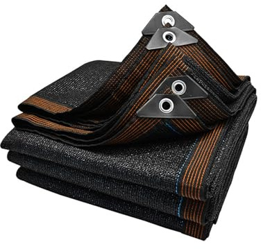 Vela ombreggiante 4x8m, Rete ombreggiante, Telo ombreggiante, Rete ombreggiante per Patio, Rete ombreggiante, Telo ombreggiante con Occhielli, Copertura in Rete per pergolato, per Copertura