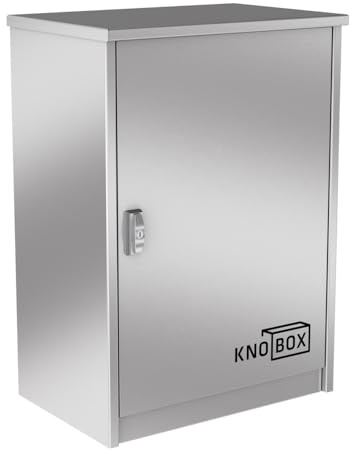 KNOBLOCH Paketbox KNOBOX | XL Paketkasten | für alle Lieferdienste | Edelstahl