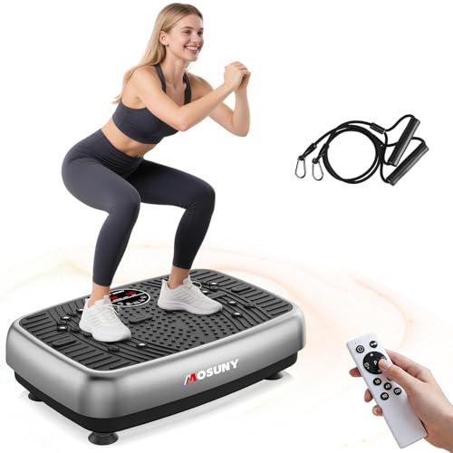 vibration plate, 2025 new Vibration Plate Exercise Machine for Lymphatic Drainage & Weight Loss, vibrating plate for Full-Body Workout