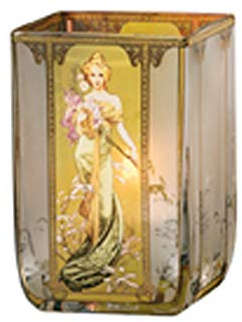 Goebel 66-928-51-6 Frühling 1900 - Windlicht, Bunt
