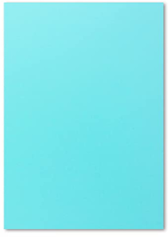 25 DIN A4 Bastelkarton - Türkis - 240 g/m² - 21 x 29,7 cm - Ton-Papier Bastelkarte Fotokarton FarbenFroh