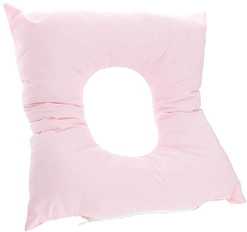 iplusmile Coop Verstellbares Kissen Kopfkissen Massage Gesicht Salon Massage Tabelle Gesicht Hals Hals Pad für tische Rosa Bequemes