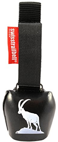 Das Original!! swisstrailbell® Deep Black Edition: König der Alpen, Steinbock, Trailbell, Bear Bell