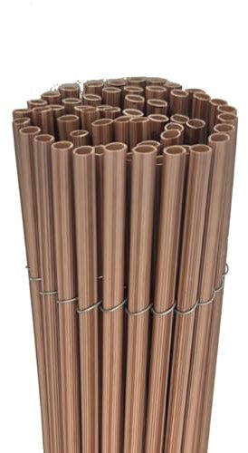 Suinga - Clôture en osier artificiel 1 x 3 mètres, couleur beige 1.300 gr/m2, occultation 90%, recommandée pour l'ombre ou la délimitation de votre jardin.