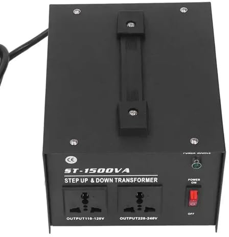 convertidor de 220 a 110 voltios Transformador de voltaje de 3000W/2000W/1500W/1000W/750W/500W/300W/200W Convertidor elevador ajustable 110V-120V 220V-240V Entrada de CA ( Color : 1000W , Size : UK Pl