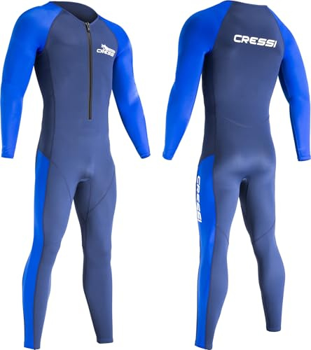 CRESSI Wahoo monopiece våtdräkt – en-delad våtdräkt i premium neopren 1,5/2 mm och elastan perfekt för olika vattenaktiviteter
