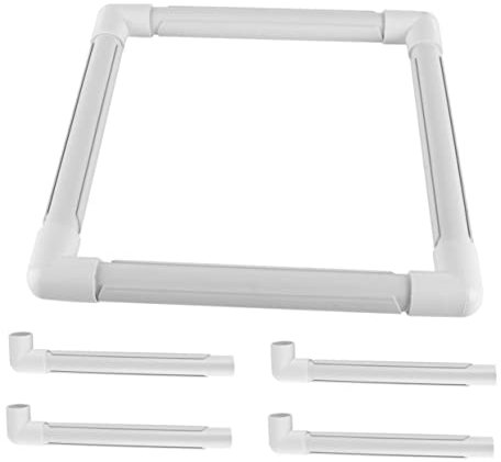 Operitacx Eckiger Clip-stickrahmen Aus Robustem Langlebiger Diy Stickrahmen Für Kreuzstich Und Handwerkliche Stickarbeiten Praktischer Rahmen Für Anfänger Und Erwachsene