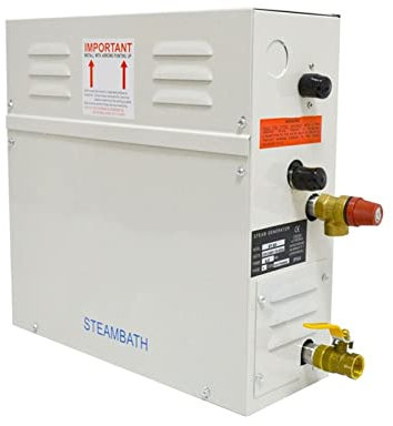 Chauffe-Sauna, Kit de générateur de Douche à Vapeur 6 KW Utilisation de la Machine à Vapeur Générateur de Vapeur Sauna Stream Dry Stream Fight Steam STEATHER Controller Digitor Detox, Chauffage Effic