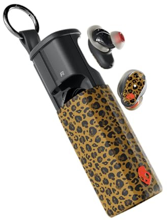 Skullcandy Method 360 ANC Auricolari Wireless, Audio by Bose, Cuffie Bluetooth, Cancellazione del Rumore Premium, Fino a 40 Ore di Autonomia, Resistenti a Sudore e Acqua, con Microfono - Leopard