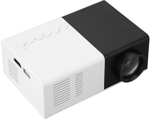 Wifi Mini Projector, 25-30 ANSI Lum, 1920x1080P LED Portable Movie Projector, Same Screen With Cell Phone, 30,000 Hour Lifespan, Low Noise, Eye (UK Plug)
