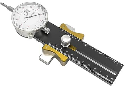 Tischlehre, verstellbare Länge, 130–220 mm, zum Ausrichten, Kalibrieren, Werkstatt, Maschinen, Tischkalibrierwerkzeug