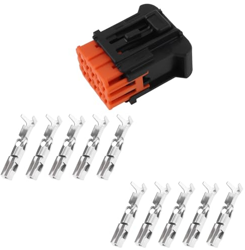 The Lord of the Tools Connecteur de prise de chauffage de siège 10 broches avec terminal compatible avec Peugeot 508 2010-2018
