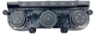 Interrupteur clim Contrôleur De Panneau De Climatisation Manuel Avec Chauffage De Siège Compatible Avec VW Pour Golf 7 Pour J&etta Pour T&iguan 2GD907426E 2GD 907 442 E