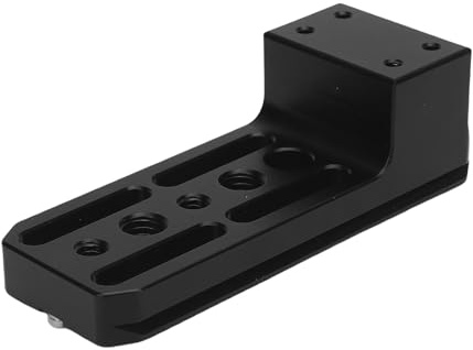 aqxreight Anneaux de Montage pour TréPied, Pied de Remplacement pour Collier d'objectif de Base pour Objectifs 70-200 Mm et 500 Mm, Plaque à Dégagement Rapide, Construction en Alliage d'aluminium,