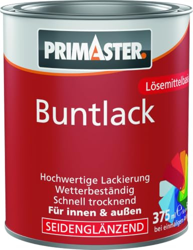 Primaster Buntlack 375 ml moosgrün seidenmatt Lack