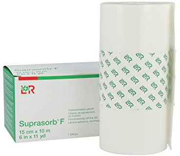 Lohmann & Rauscher GmbH & Co.KG Suprasorb F Folienverband, Weiß, 10 meter