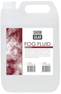 Showtec - Nebelfluid 5L Flüssigkeit für Nebelmaschine
