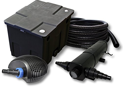 Filterset för 12 000 l damm med 36 W dammklarare och CTF ECO pump med 40 W 25 m slang