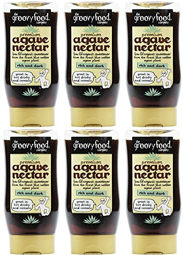 (6 PACK) - Groovy Food - Groovy Dark Agave Nectar | 250ml | 6 PACK BUNDLE