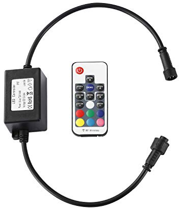 CHNXU Im Freien Empfangs RGB Controller Wireless DC12V LED-Fernbedienungen für RGB Treppen Einbaustrahler LED Bodeneinbaustrahler