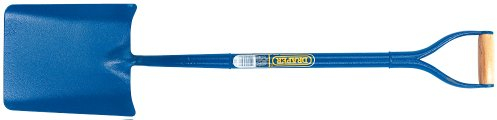 Draper Expert 1050 x 300 mm Contractors Taper Mouth Shovel | All-Steel Tubular Shaft Hand Tool | Heavy-Duty Gardening Shovel | Post Hole Digger | Metal YD Handle | 64328