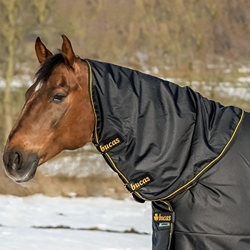 Bucas Irish Combi Neck 135/M Black/Gold, Halsteil