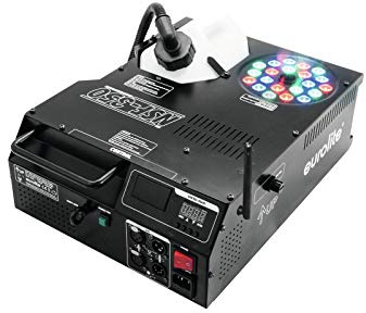 Eurolite NSF-350 LED Hybrid Spray Fogger | DMX-Nebelmaschine mit 1500 W, LED-Beleuchtung, senk-/waagerechtem Ausstoß | LED-Lichteffekt und Nebelgeysir in einem Gerät | W-LAN