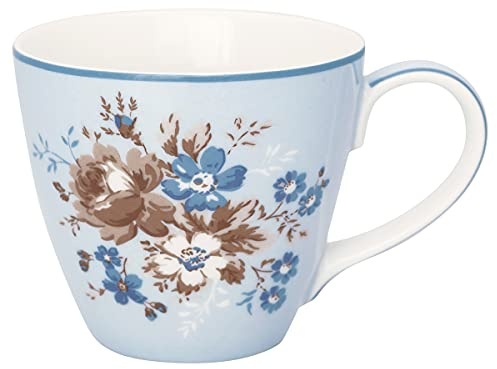 GreenGate STWMUGMAR2806 Marie Becher mit Henkel dusty blue 0,3 l (1 Stück)