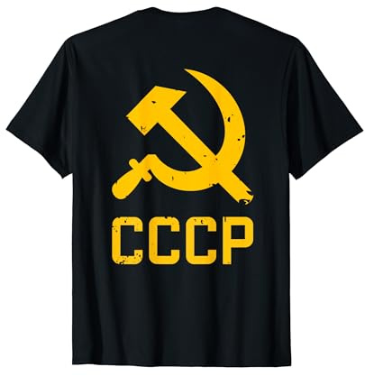 Marteau et faucille Russie soviétique Communisme URSS CCCP T-Shirt