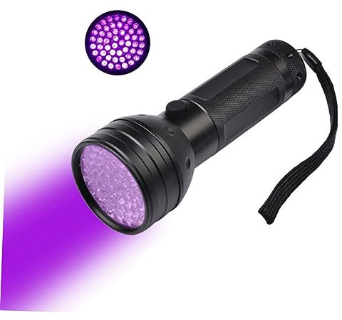 iplusmile Uv-led-taschenlampe Schwarzlicht Led Licht Haustier Urin Flecken Prüfgerät Uv-licht Taschenlampe Geocaching Ausweis Erkennung Schmuck Authentifizierung