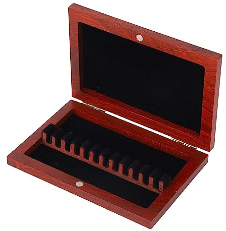 Oboe Reed Case, Oboe Reed Case Redwood Storage Box Large Capacity Woodwind Holder Musical Instrument Accessory (CA08