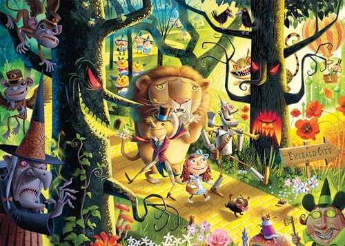 Ravensburger Dean Macadam Lions & Tigers & Bears Oh My!1000 Piece Jigsaw Puzzle for Adults - 12000513 - Handcrafted Tooling, Made in Germany, Every Piece Fits Together Perfectly