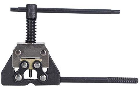 Chain Breaker Riveting Tool, Chain Link Removal Tool with 420-530 Roller Chains Heavy Duty ChainRemoval Pin Link Splitter for Dirt Pit Bike ATV Quad Go Kart
