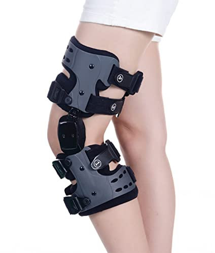 Rodillera con Bisagras, Inmovilizador De Recuperación De Soporte De Rodilla Ajustable, Rodillera Ortopédica con Bisagras, Rodillera con Descarga De Menisco, para Desgarros Y Esguinces De Menisco 502