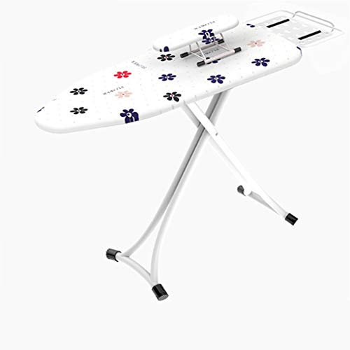 WJFTODAY Herramienta de Limpieza Tabla de Planchar Multifuncional, Tabla de Planchar de ar de Altura Ajustable para hoteles, Centro de lavandería, Dormitorio, Sala de Estar, Mesa de Planchar Plegable