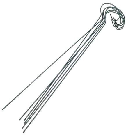 YARNOW 6stücke Teiliges Pflanzenstützen Robustem Eisen Wiederverwendbare Rankhilfe Für Rosen Kletterpflanzen Gartenzubehör Stabiler Pflanzstab Für Topfpflanzen Und Garten