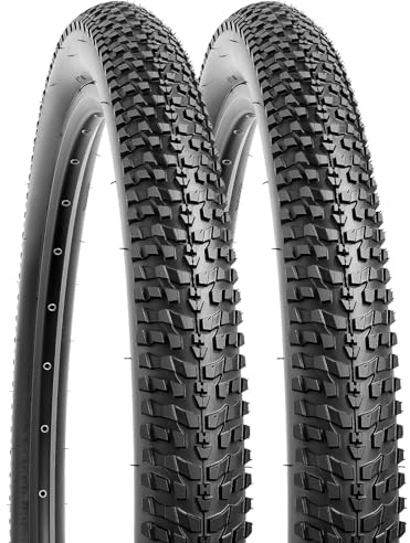 YUNSCM 2-PCS 29 Pulgada Montaña Bicicleta Cubierta 29x2.30/58-622 Compatible with 29x2.25 29x2.30 29x2.35 Bicicleta Bike Cubierta (Y-921)