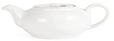 Olympia Théières Olympia 426ml (Lot de 4), Blanc, 75(H) x 169(L) x 114(P)mm, Porcelaine, CB473