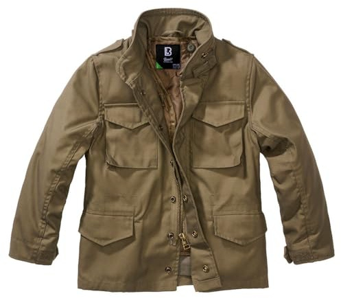 Brandit Kids M65 Classic Jacket, Color: olive, Size: 122/128