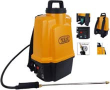 POMPE IRRORATRICI VOLPI ELEKTRON V.BLACK CON BATTERIA A LITIO RICARICABILE 12LT