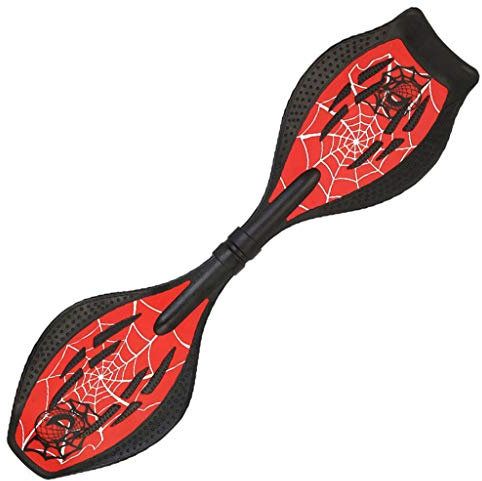 LZY Skateboards Vitality Board Schlangenbrett Waveboard Concaved Caster Board Street Plastikdeck Skateboard mit beleuchteten Rädern, Unisex, Erwachsene, Kinder